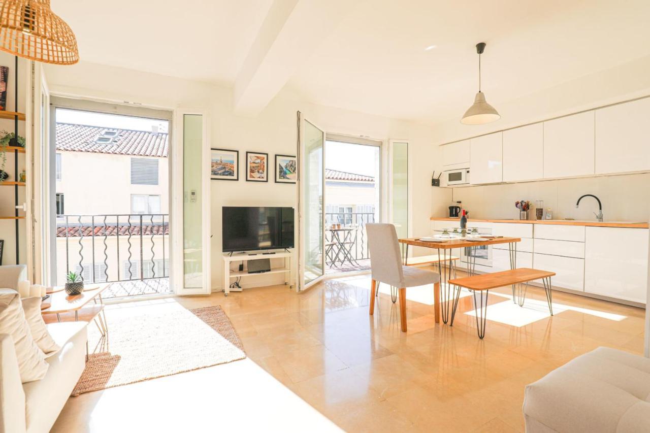 Apartamento Le Pytheas - Vue Vieux-Port Avec Terrasse Et Clim Marsella Exterior foto