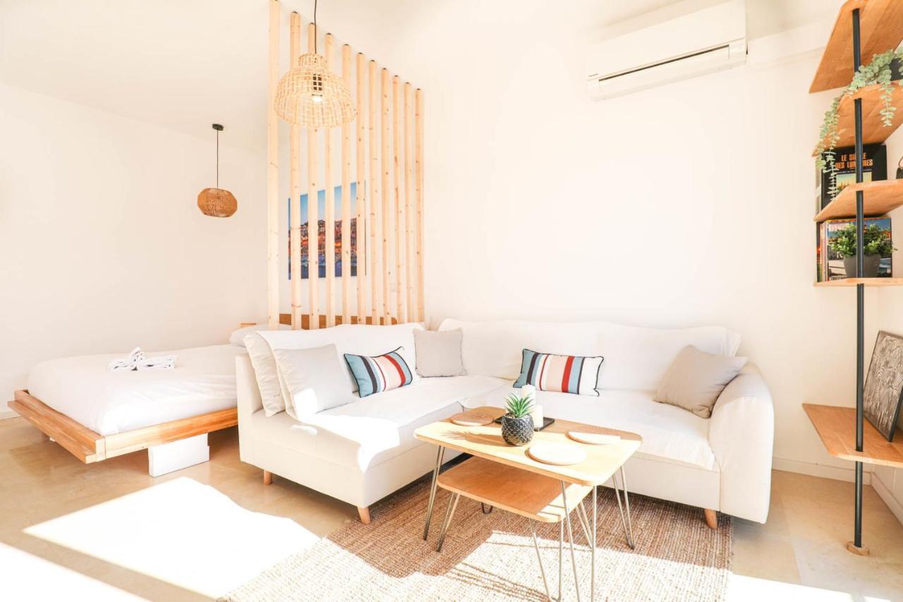 Apartamento Le Pytheas - Vue Vieux-Port Avec Terrasse Et Clim Marsella Exterior foto